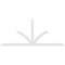 Ekena Millwork Richland Architectural Grade PVC Gable Bracket, 108"W x 45"H x 2"D x 4"F, 10/12 Pitch GBP108X45X0204RIC00 - alternate 4